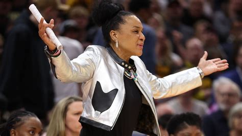 Dawn Staley dons Louis Vuitton jacket at women's national